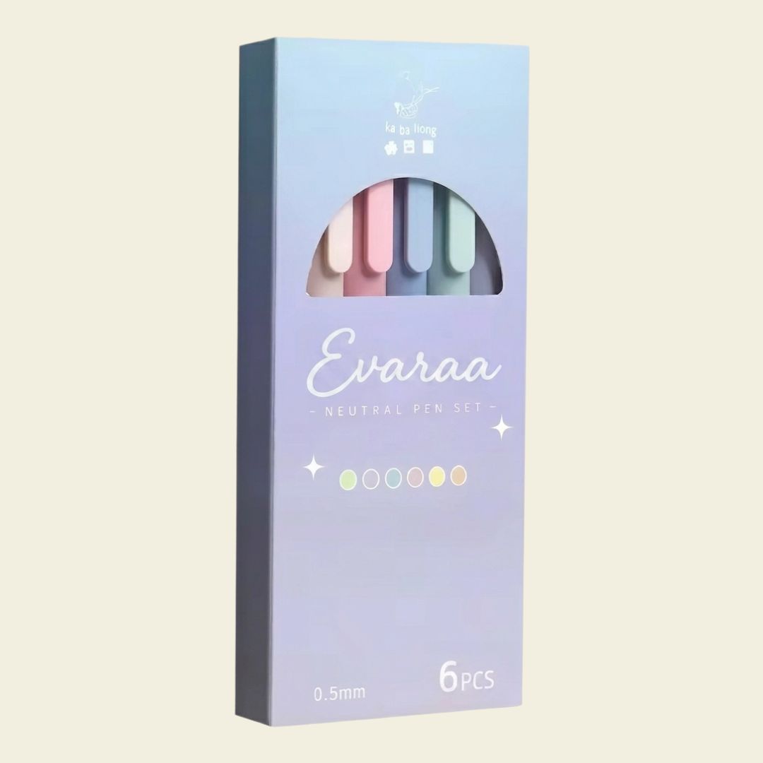 Bolígrafos pastel